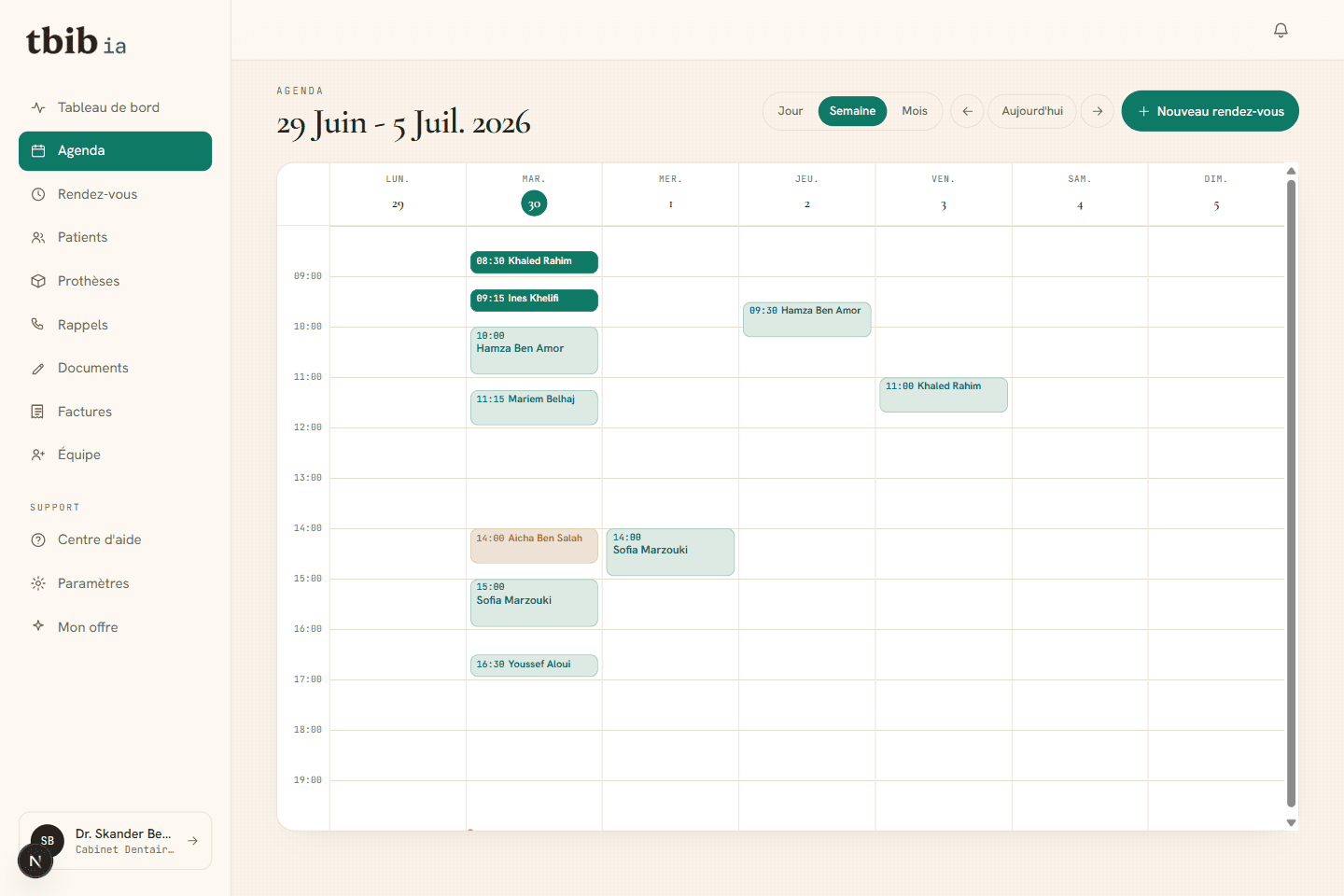 Agenda Tbibia